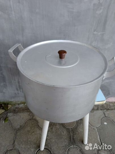 Кастрюля алюминиевая новая