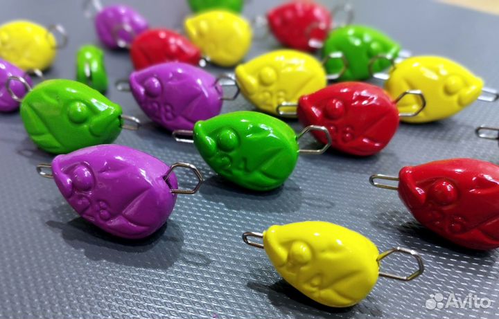 Груз Чебурашка PRO от 4 до 60 гр. + наборы по весу
