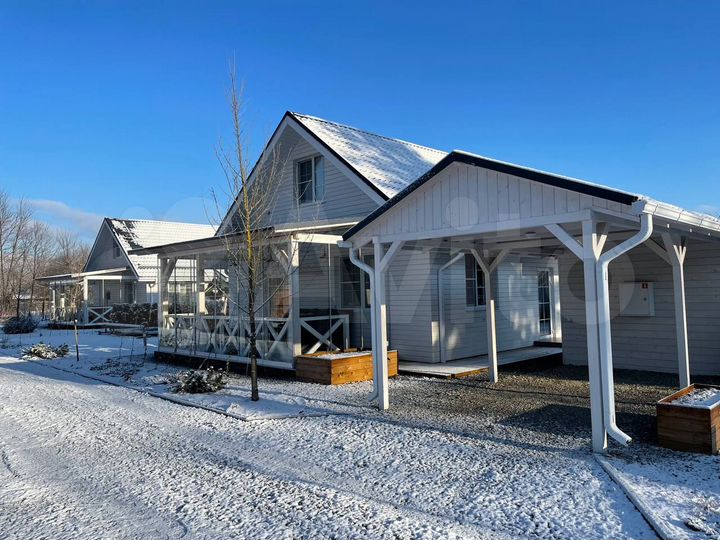 Дом 92,5 м² на участке 4 сот.