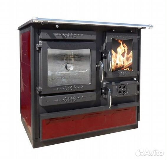 Варочная печь Guca Guliver Bordo Termo Дымоход сле