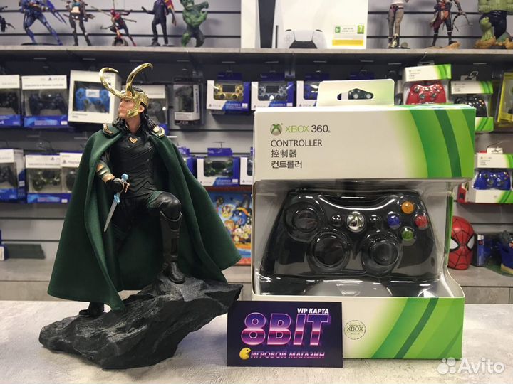 New Джойстик Xbox 360 - Тёмно-синий