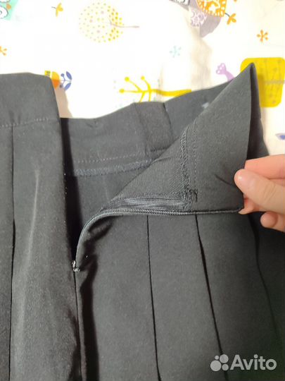 Теннисная юбка черная