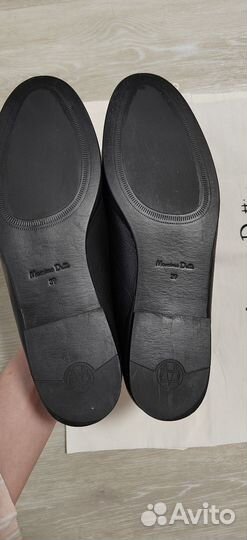 Мокасины (лоферы) Massimo Dutti, 39, нат.кожа