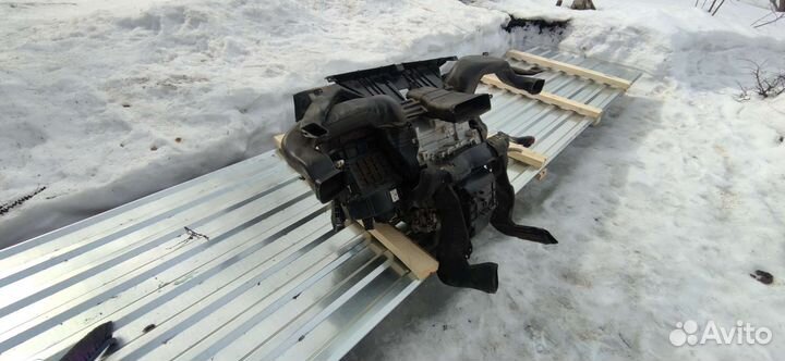 Печка со всеми патрубками