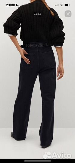 Джинсы широкие