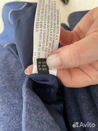 Костюм с брюками женский massimo dutti 40