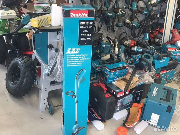 Аккумуляторный триммер Makita dur181rf