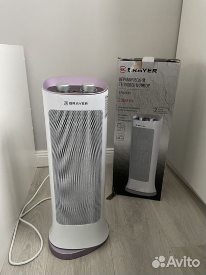 Тепловентилятор обогреватель на запчасти brayer