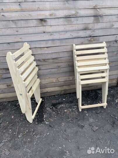 Стул складной деревянный