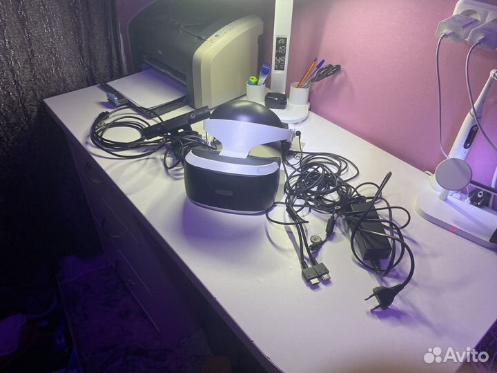 PS vr + PS Aim Controller + PS Move + игры