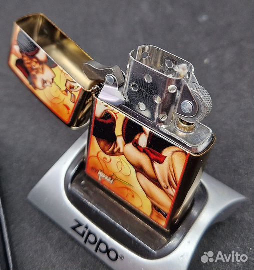 Zippo Mazzi Windy Girl Harvest Bronze 24745