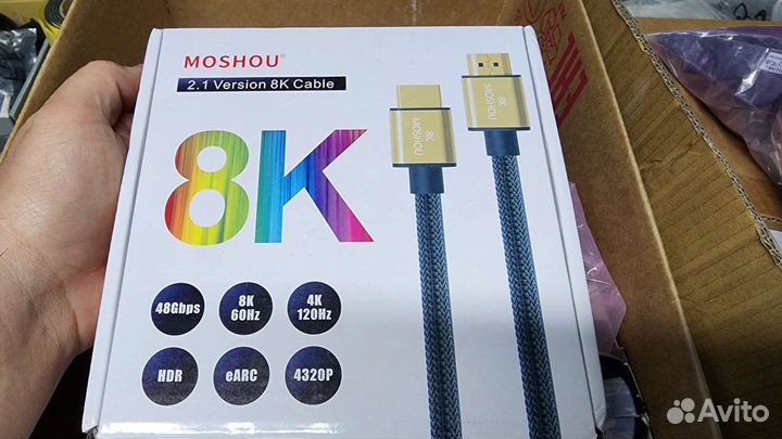 Кабель hdmi 2.1 8k 5м