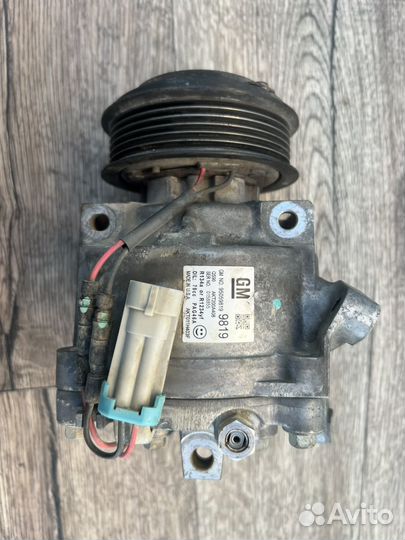 Компрессор кондиционера chevrolet aveo t300