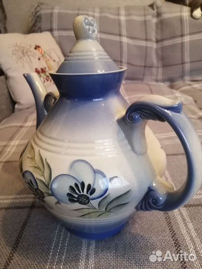 Чайник заварочный СССР керамический