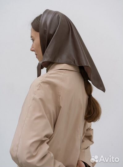 Косынка из экокожи