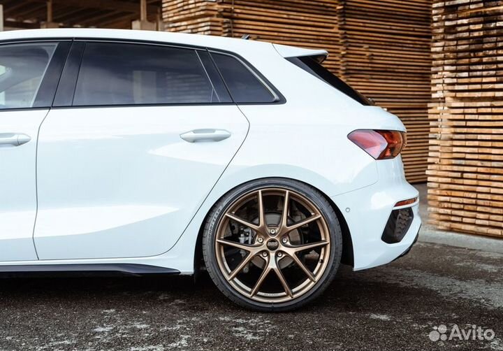 Кованные диски в стиле BBS R20 Audi A3/RS3