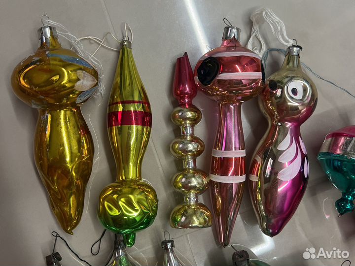Елочные игрушки СССР