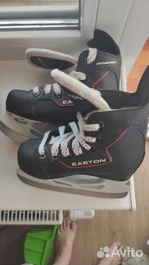 Детские Коньки хоккейные Easton