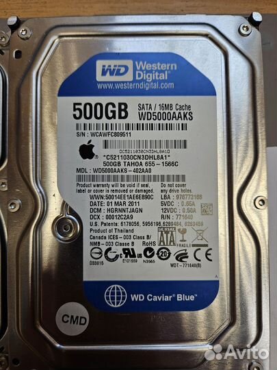 Жесткие диски для пк 500gb