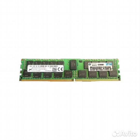 Модуль памяти DDR4 HP/Micron 16Gb 2Rx4 PC4-2133P R