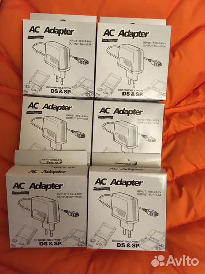 Зарядка, адаптер для Game Boy advance SP