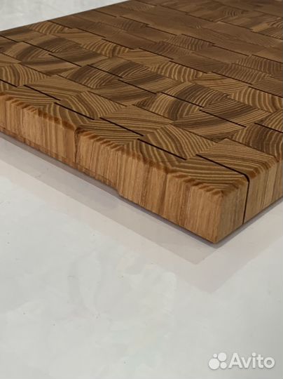 Доска разделочная торцевая