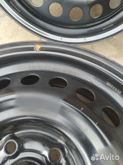 Диски r16 на hyundai creta+ колпаки оригинал