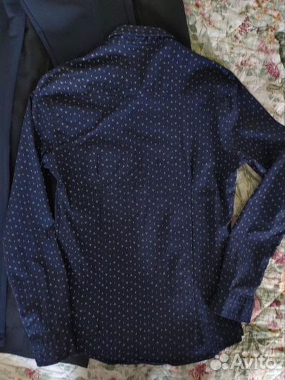 Пакет вещей мужские брюки рубашка 44-46 S