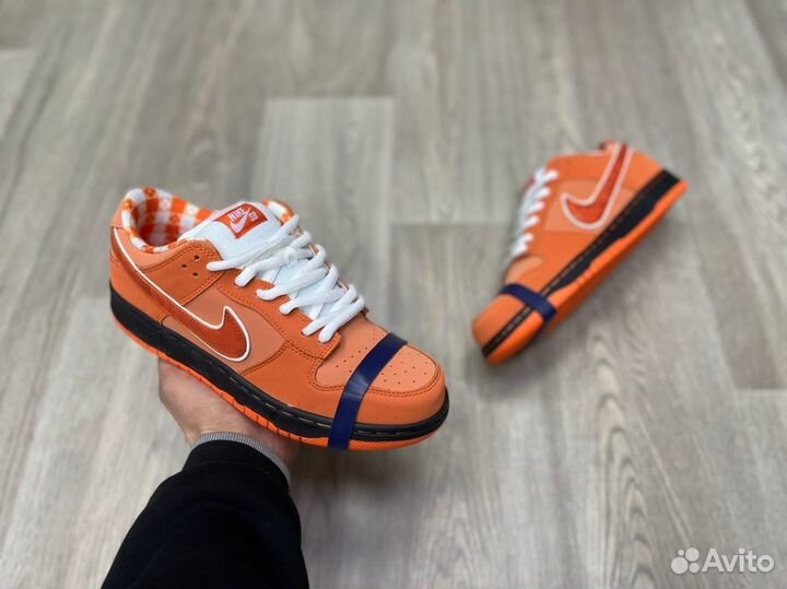 Кроссовки Nike SB Dunk Low Concepts Orange Lobster