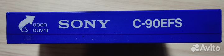 Аудиокассета новая sony SuperEF90 C-90EFS