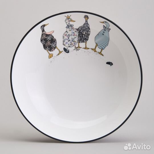 Набор тарелок суповых 18х5,2 см, 6шт