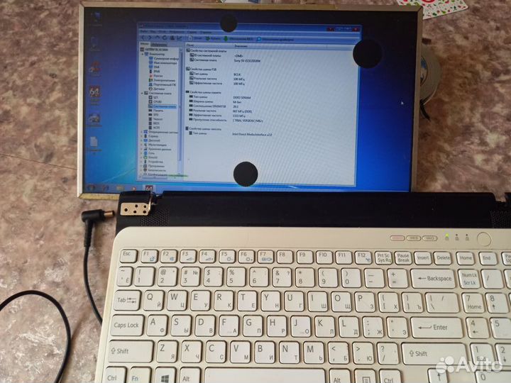 Sony Vaio sve1512d1rw разбор на запчасти