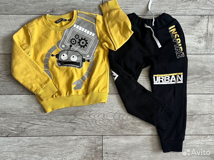 Пакет одежды на мальчика 98-104