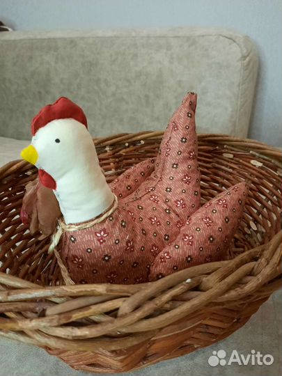 Курочка пасхальная,декор,игрушки мягкие