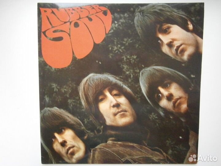 LP THE beatles - rubber soul (yellow color)