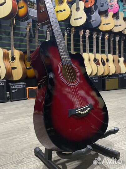 Гитара с комплектом для начинающего (Разные цвета)