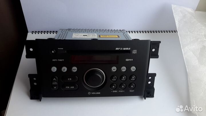 Новая Штатная магнитола на Suzuki Grand Vitara