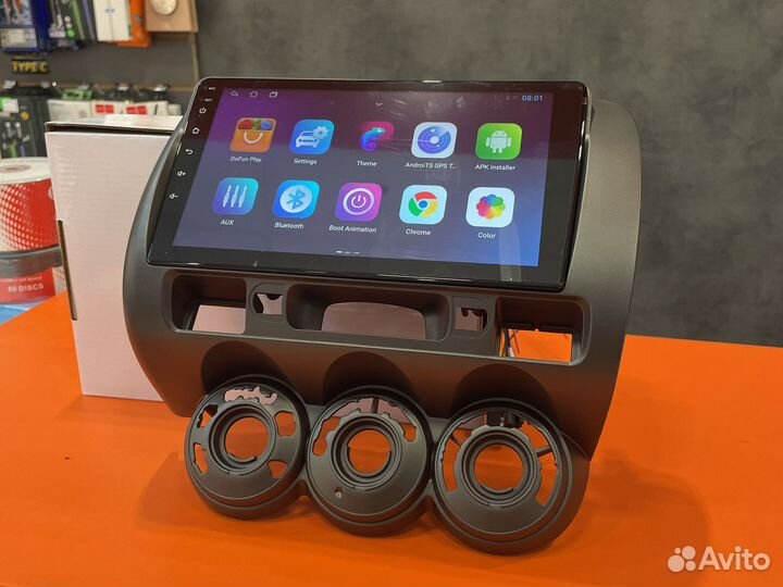 Магнитола на honda фит jazz 2002-2008