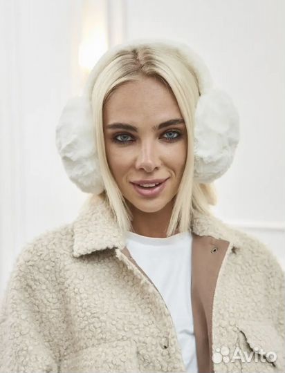 Меховые наушники