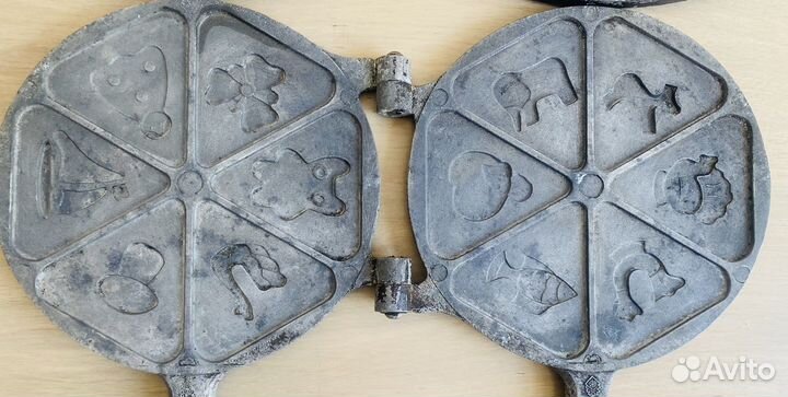 Формы для выпечки печенья, вафель орешков СССР