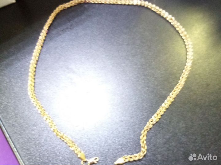 Цепочка желтое золото