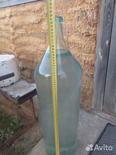 Бутыль стеклянная 25 литров