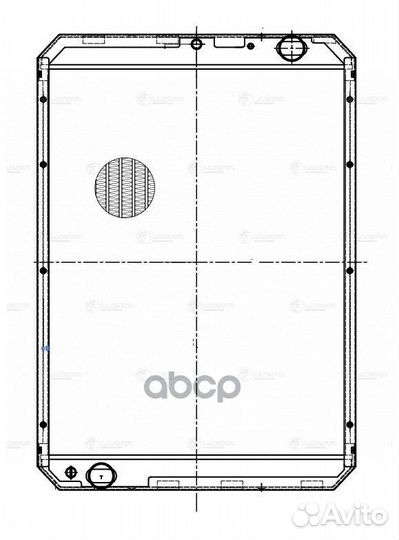 Радиатор охл. для а/м камаз 6520 (Heavy Duty)