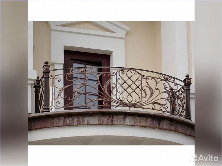 Балкон кованый
