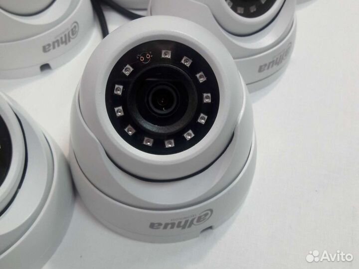 Видеонаблюдение 4Мп регистратор Dahua 8 камер