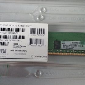 HPE 16Gb 2400 Samsung 809082-091 новая