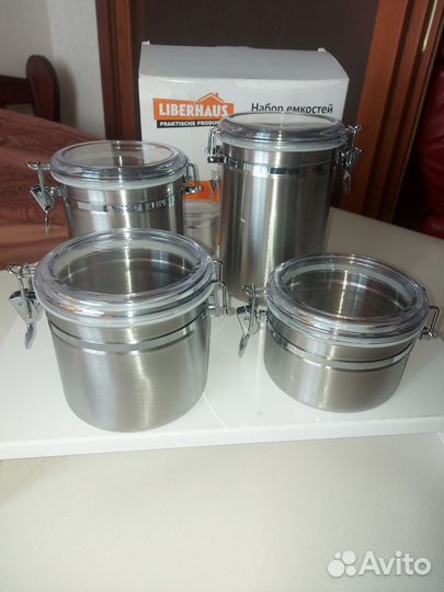 Банки для сыпучих продуктов