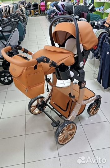 Коляска 3 в 1 Новый стиль