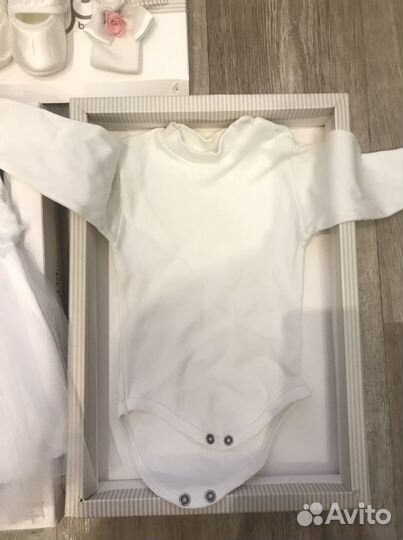 Комплект детский на девочку 0-3 мес