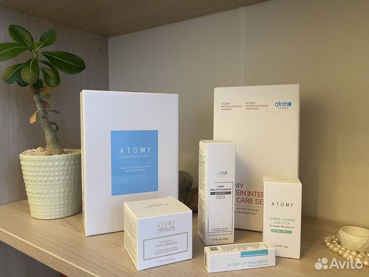 Atomy крем, зубная паста, шампунь